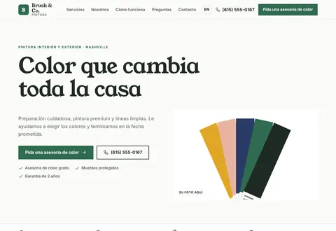 Brush & Co.: Color que cambia toda la casa