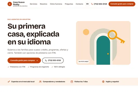 Casa Nueva Realty: Su primera casa, explicada en su idioma