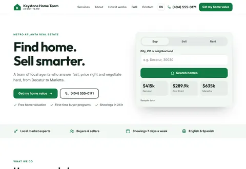 Keystone Home Team: Find home. Sell smarter.