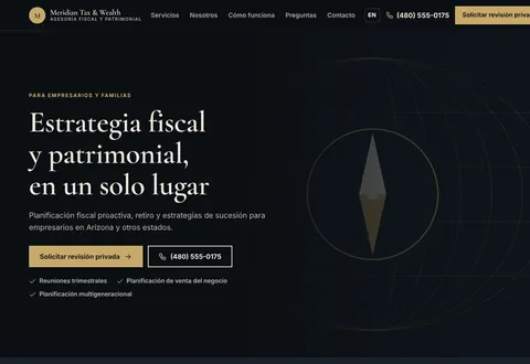 Meridian Tax & Wealth: Estrategia fiscal y patrimonial, en un solo lugar