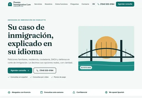 Puente Immigration Law: Su caso de inmigración, explicado en su idioma